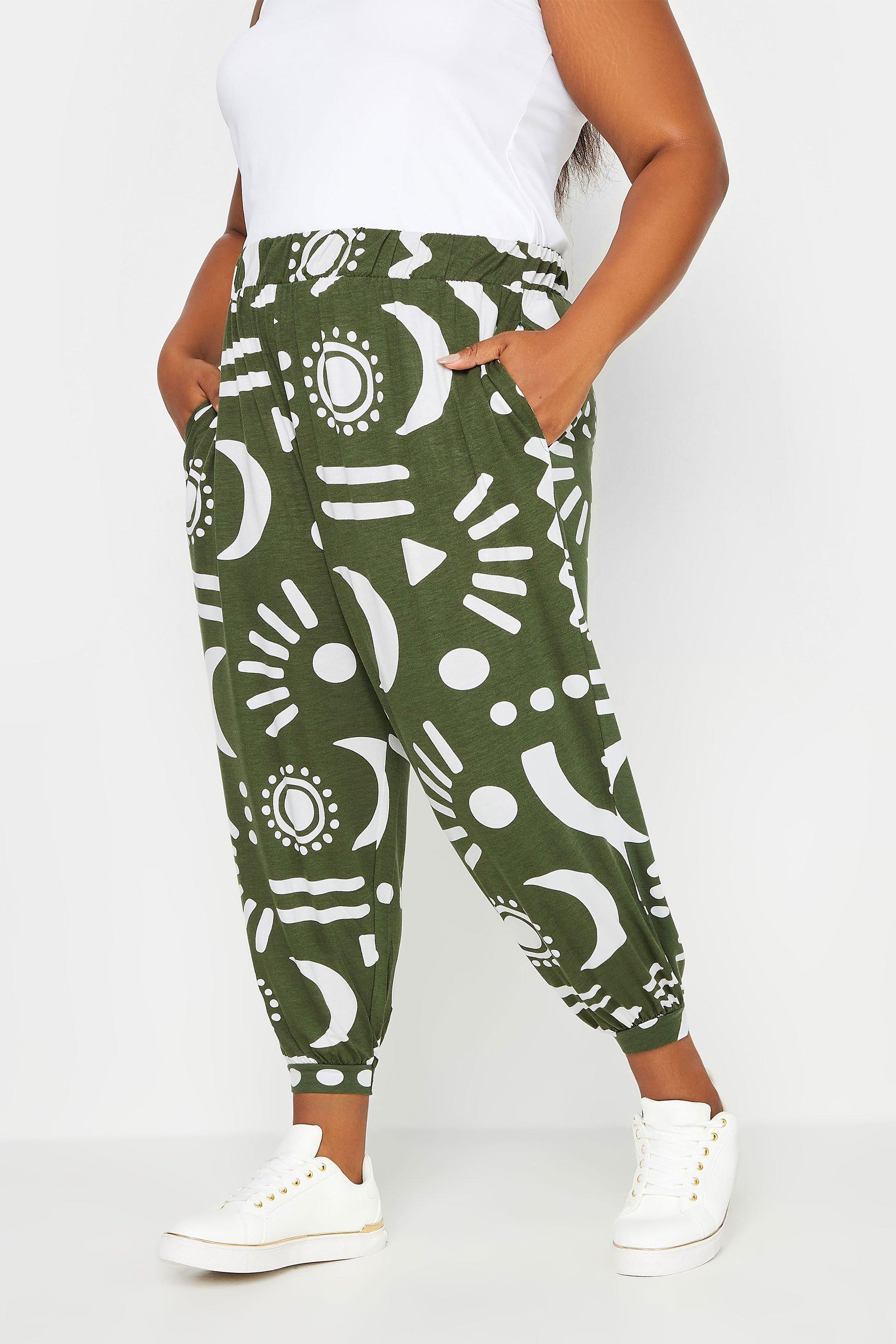Cropped Harem Trousers